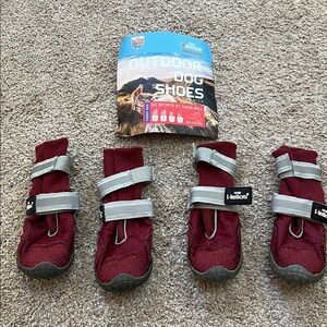 Dog Helios Red Outdoor Dog Boots - Small (less than 20g)